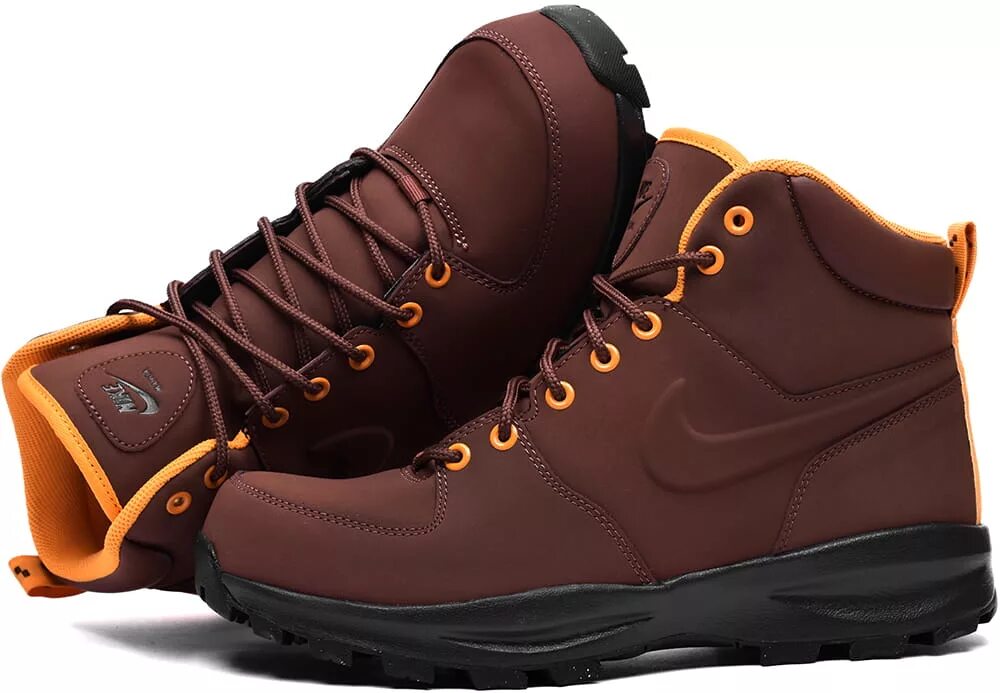 Nike Manoa Leather Brown. Nike Manoa зимние. Зимние ботинки Nike Manoa. Nike Manoa Leather, коричневый.