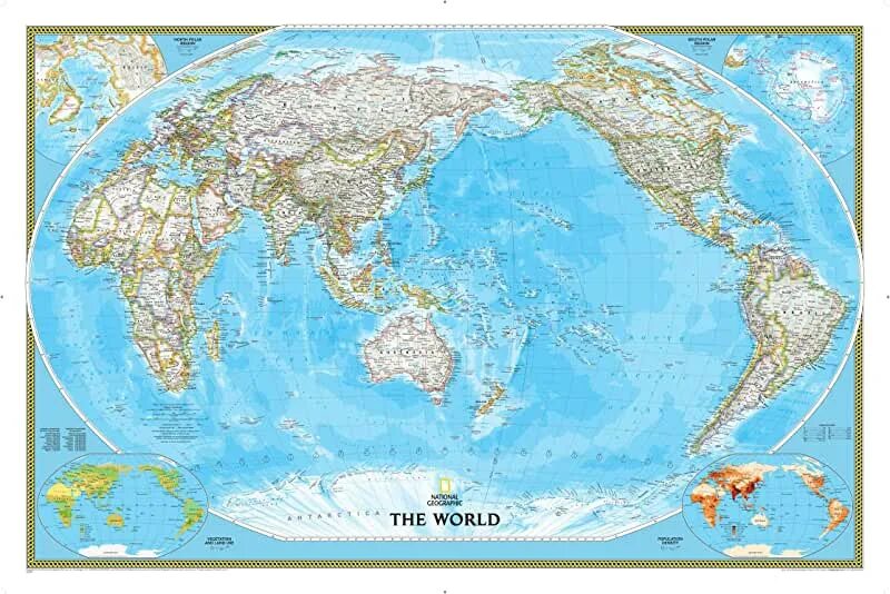 Nation geography. Карта мир national geographic.