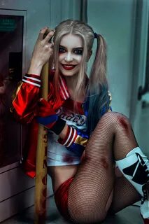 photo art Cosplay photoshop collage harley quinn Celebrity cosplay photogra...