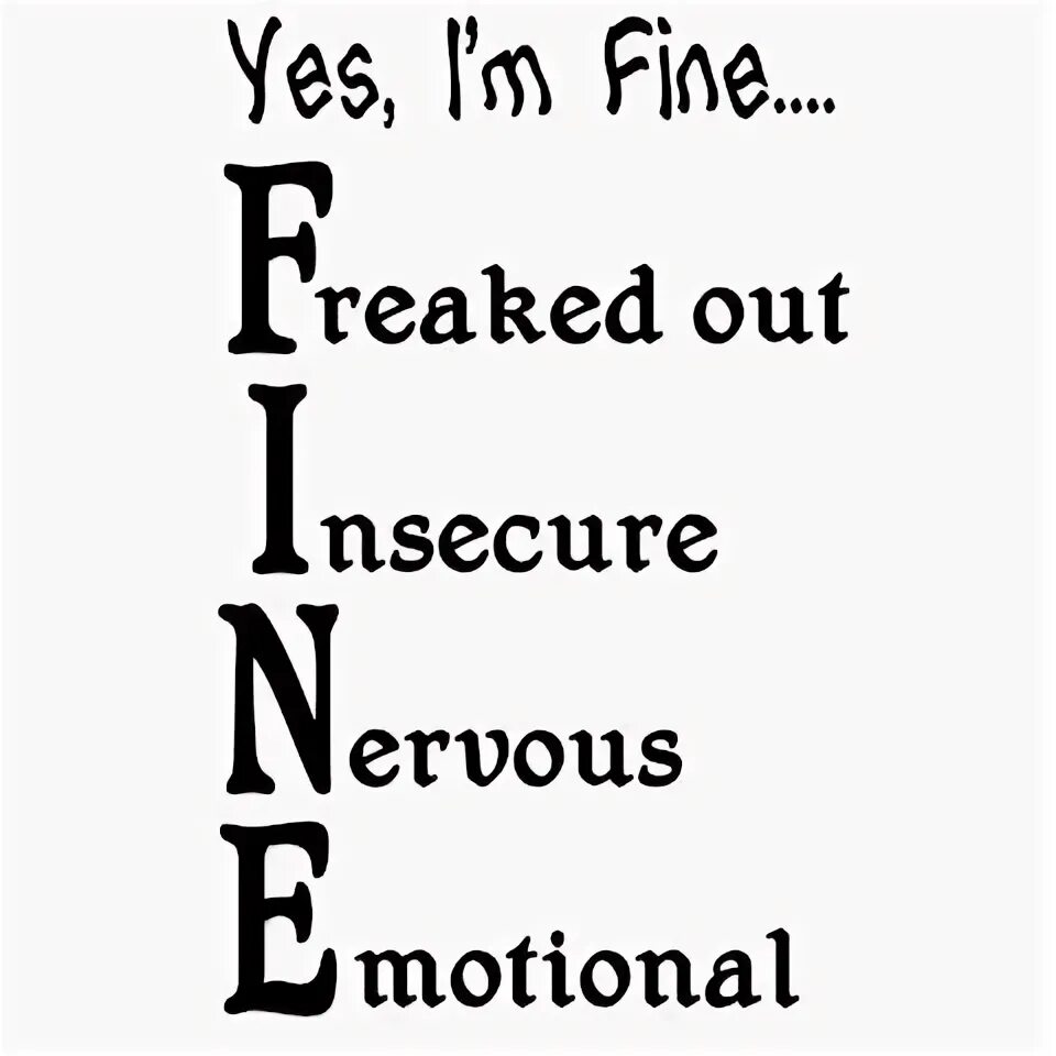 Im meaning. Fine meaning. Im Fine примеры. Черным на белом i'm Fine. I am Fine Мем.