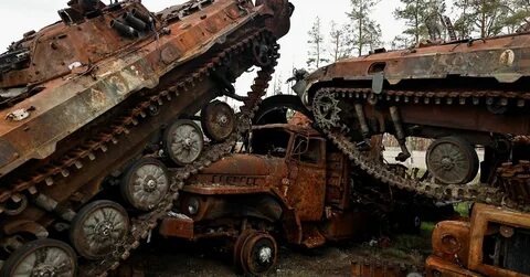 Destroyed vehicles