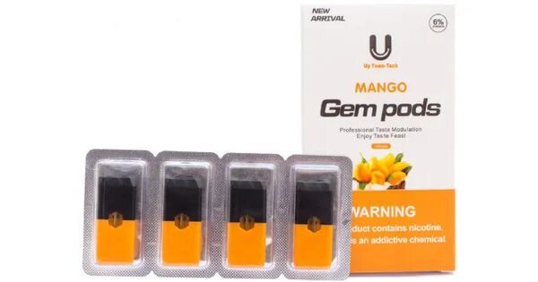 Картриджи на джул. Картриджи для Juul Gem. Gem pods картриджи Juul. Gem pods 1ml pod (1 картридж). Картридж Gem pods - манго.