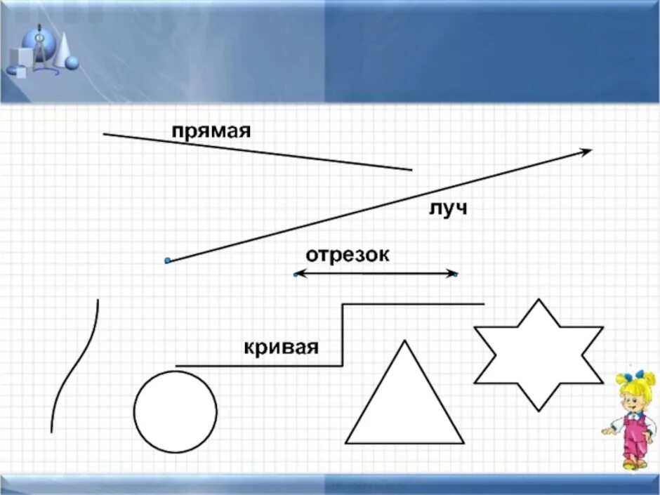 Прямая кривая Луч отрезок. Точка прямая отрезок Луч. Точка прямая кривая отрезок Луч. Прямая Луч отрезок задания. Прямые линии лучи отрезки