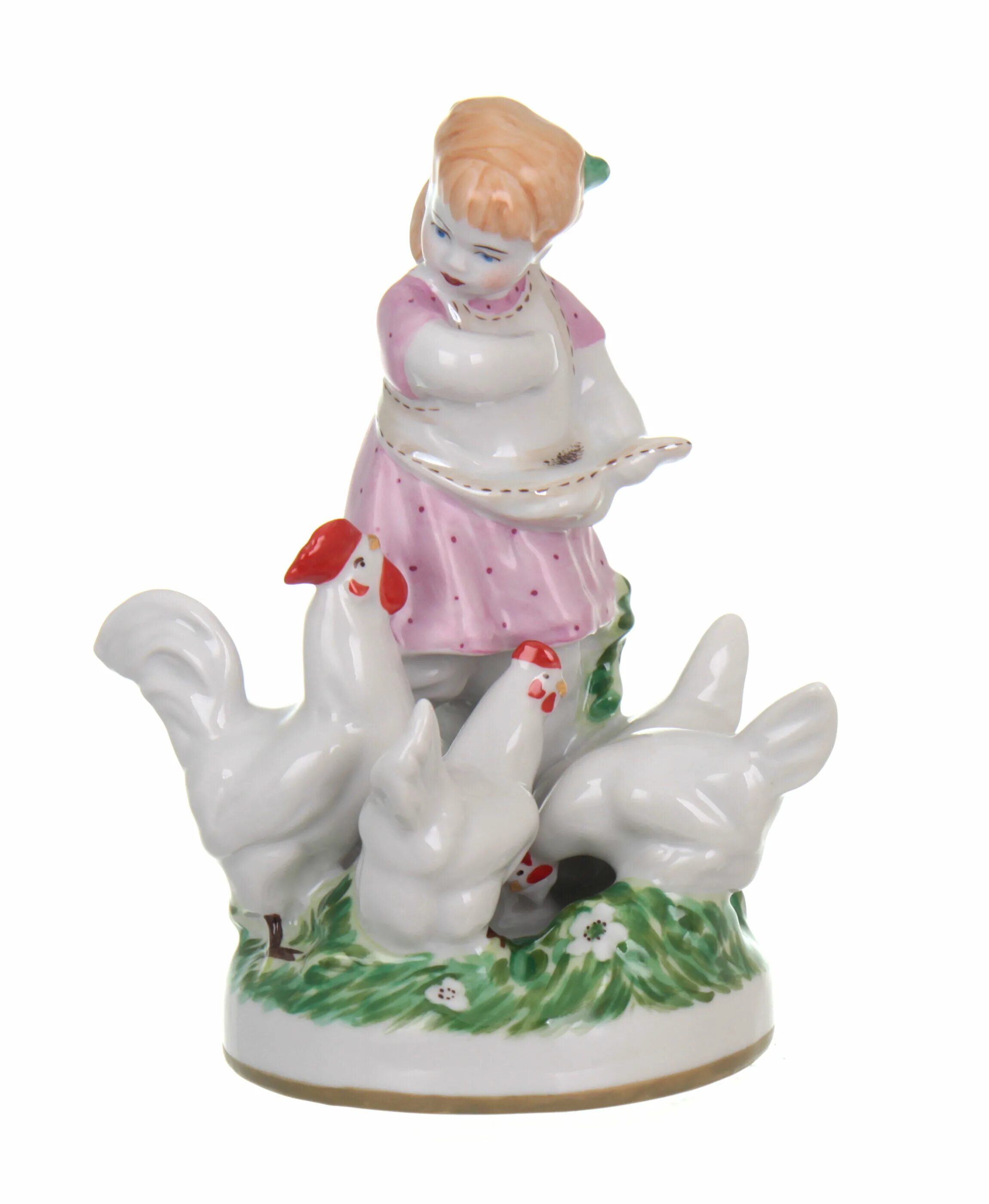 статуэтка девочка кормит кур. статуэтка девочка кормит кур. статуэтка девочка кормит кур. статуэтка девушка с курами. фарфоровая статуэтка девочка кормящая кур.