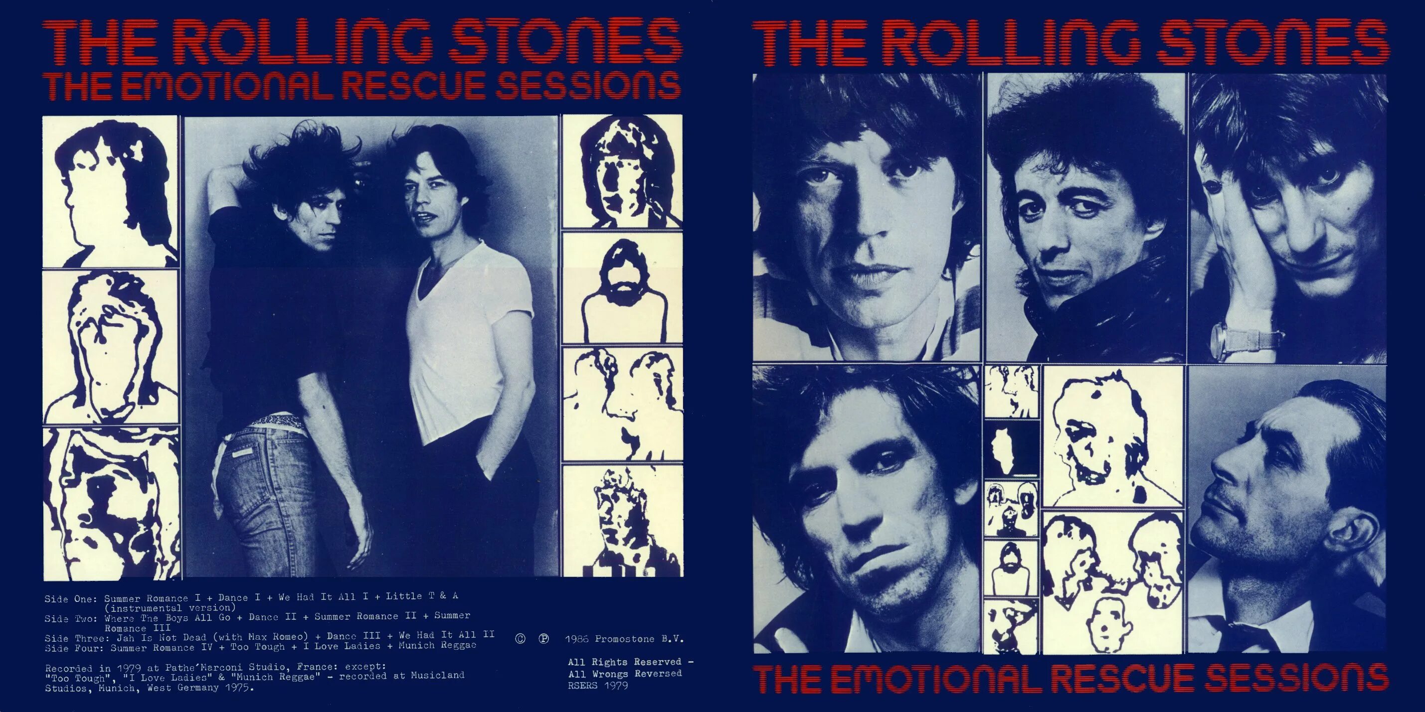 Where do the boys go. The rolling stones emotional rescue. the rolling stones 1980 emotional rescue. 1980 emotional rescue. rolling stones black and blue.