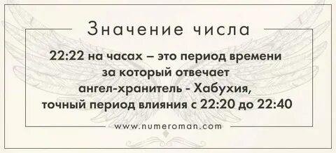 Ангелы 2222 на часах