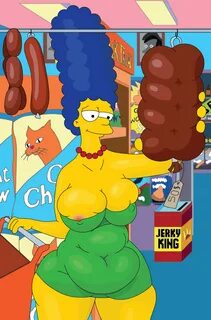 bynshy, marge simpson, the simpsons, big ass, big belly, big breasts, chubb...