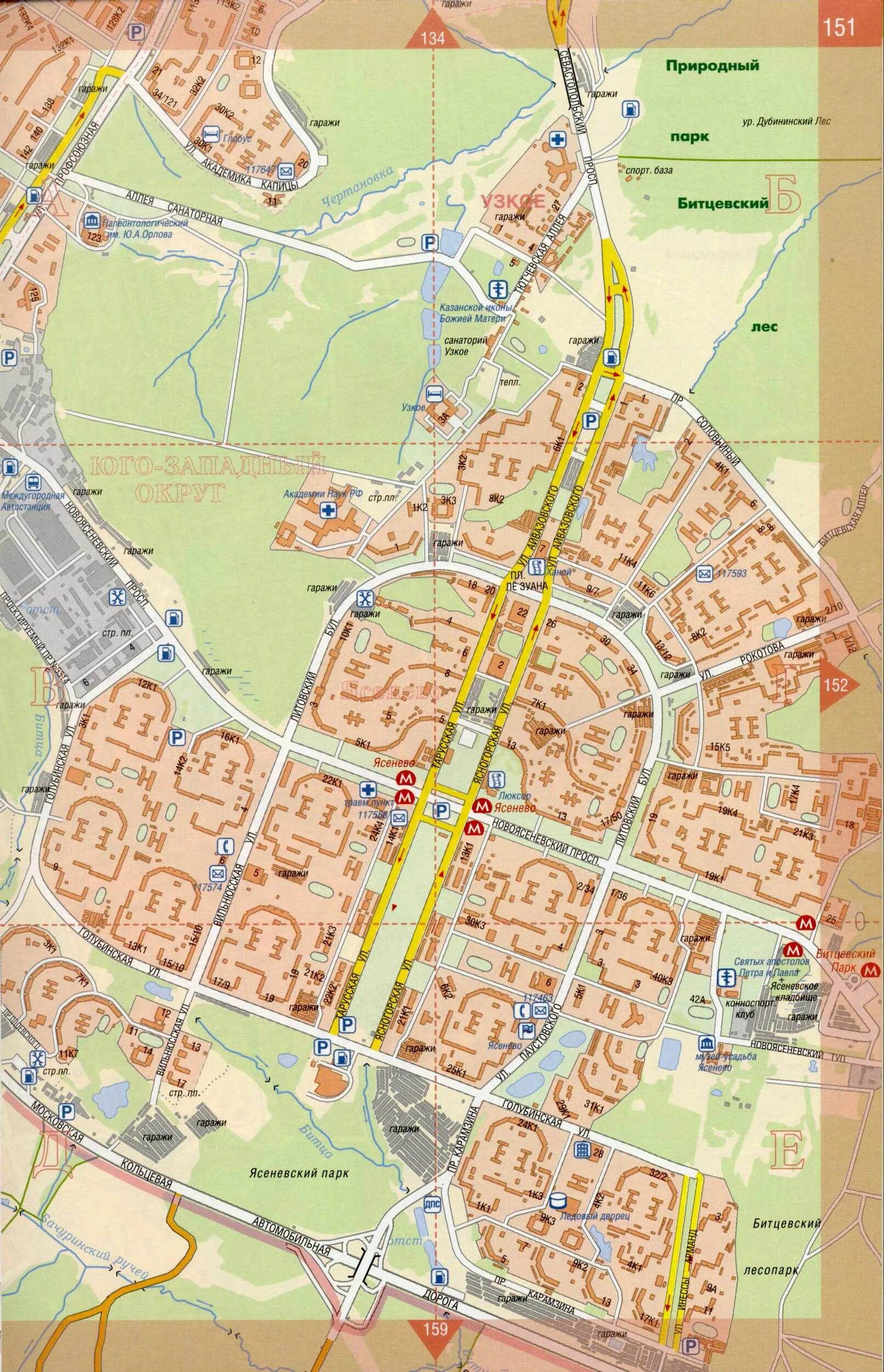Ясенево на карте Москвы. Район Ясенево на карте Москвы. Карта микрорайонов Ясенево. Район Ясенево на карте с улицами. Схема ясенево