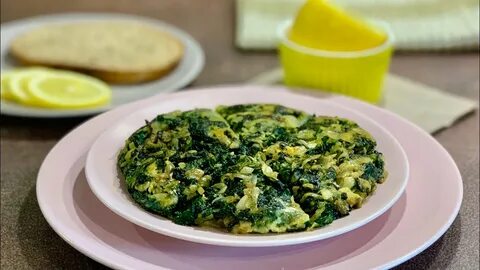 Кабачки шпинат