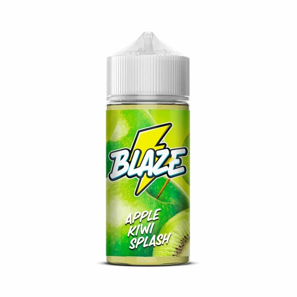 Ml apple. Blaze 3 mg 100 ml. жижа blaze 100ml. жидкость blaze 100 мл. blaze 3mg apple kiwi splash.