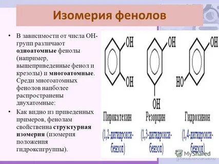 Фенолы определение