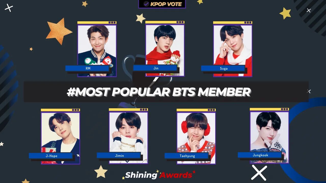 Shiningawards com most handsome bts member updated. BTS membership 2022. БТС 2022. BTS members names. BTS members на премии в голубом.