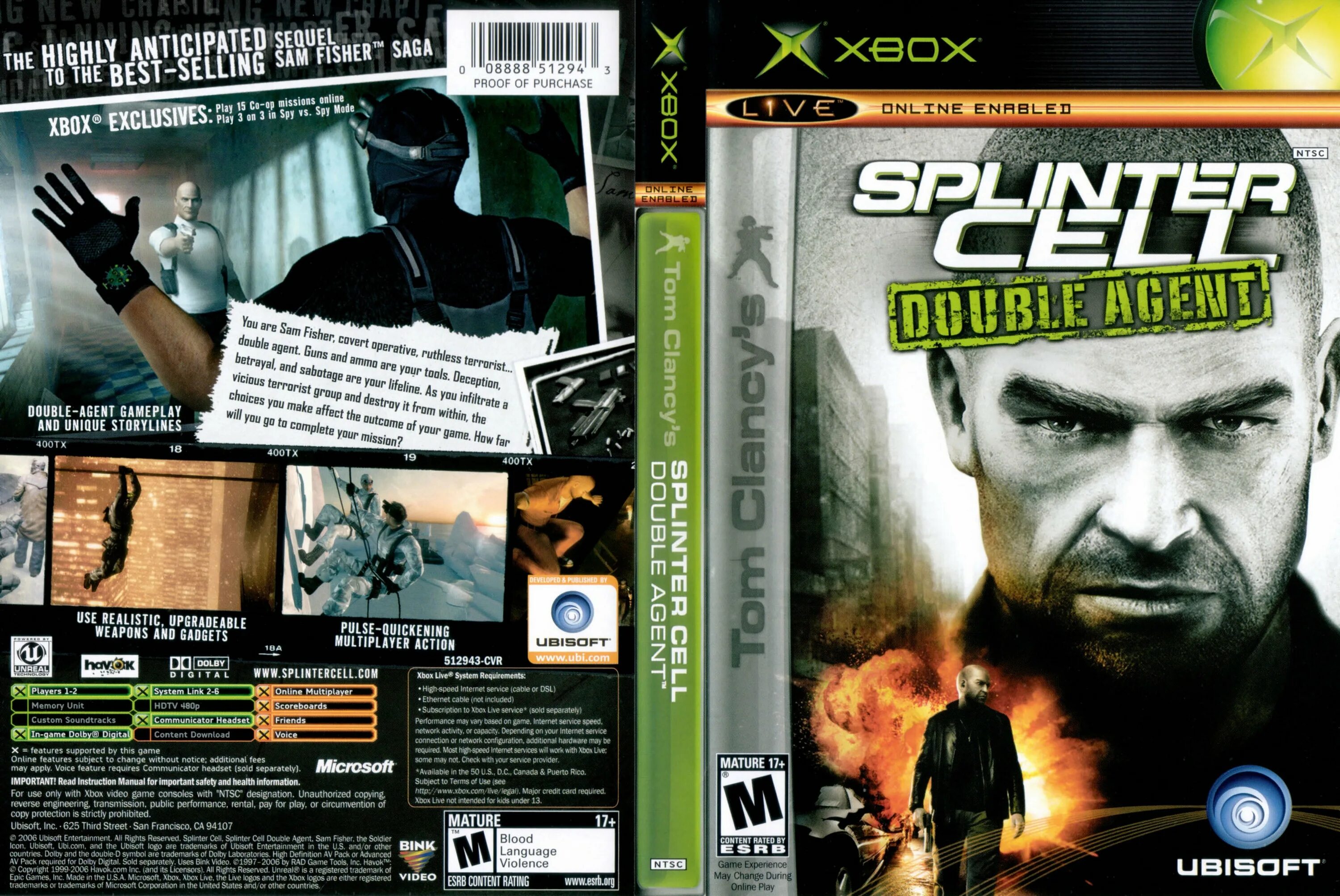 Splinter Cell Double agent Xbox 360. Splinter Cell Double agent Xbox Original. Сплинтер селл на хбокс 360. Tom Clancy's Splinter Cell Double agent Xbox 360 обложка. Tom clancy s xbox