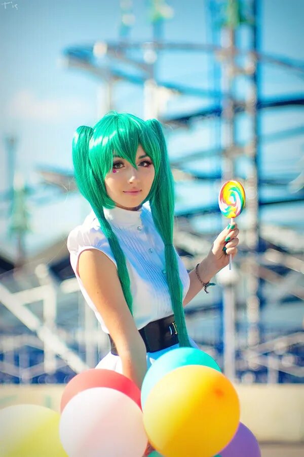 Hatsune miku cosplay