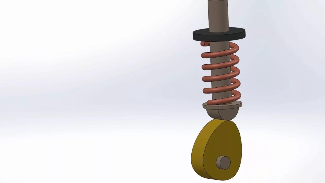 Кулачковый механизм с толкателем solidworks. Кулачковый механизм с пружиной. Толкатель кулачкового механизма. Кулачковый механизм для детей. Risui cam