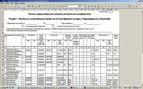 Нормативы платы за отходы