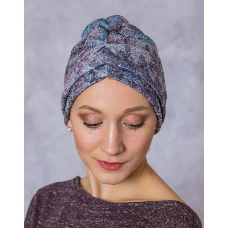 Косынка после химиотерапии. Головной убор для онкобольных женщин. шапочки для женщин после химиотерапии. головной убор после химиотерапии для женщин. головные уборы для лысых женщин.