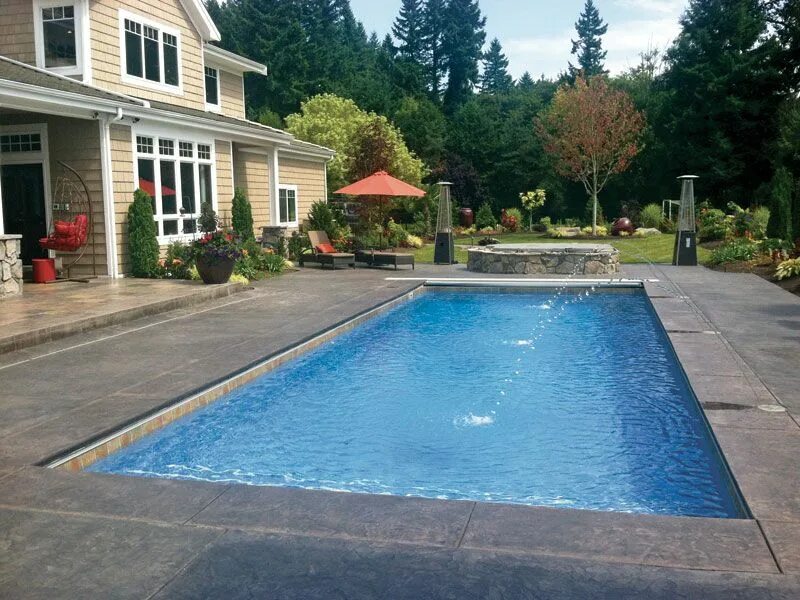 Simple pool. Pool size.