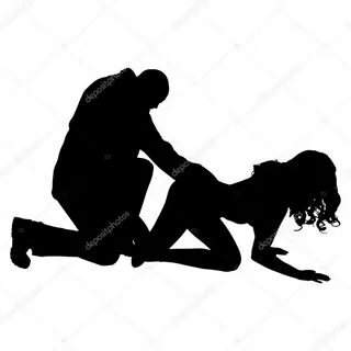 sex woman sucking vector silhouette.