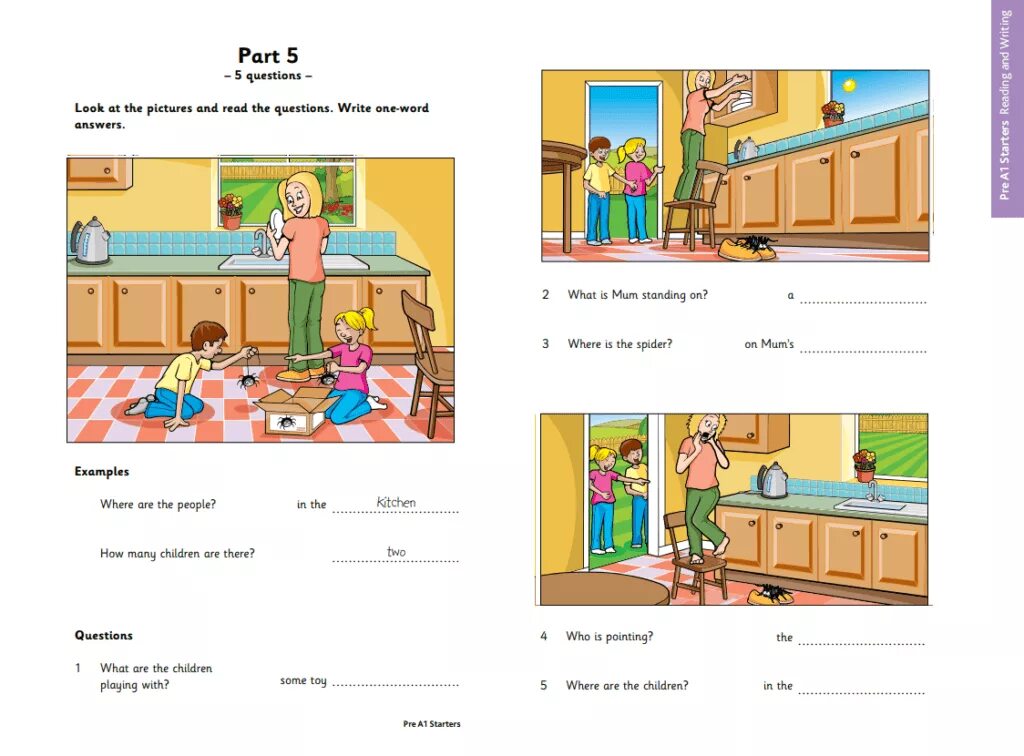 Look at the picture in exercise