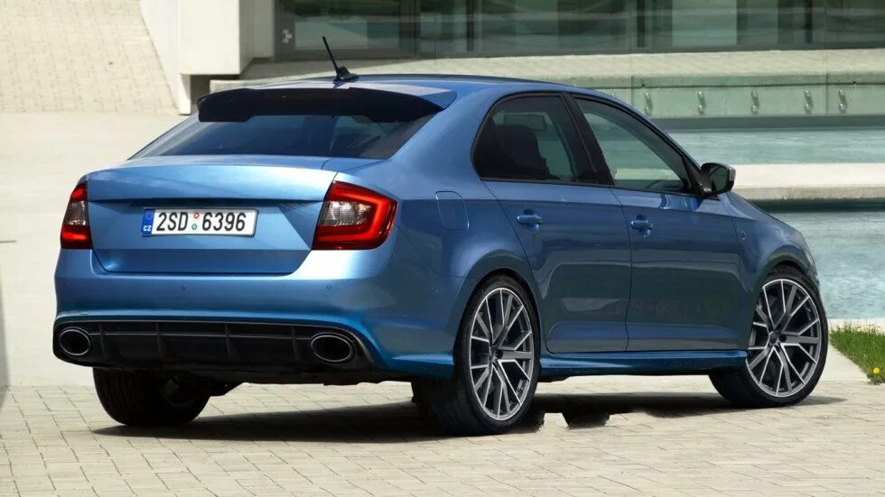 Купить Фигурные реснички накладки на фары Skoda Rapid (Шкода Рапид) 2012-2017 в 