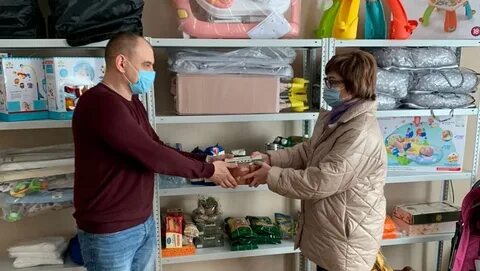 Пункты приема гуманитарной