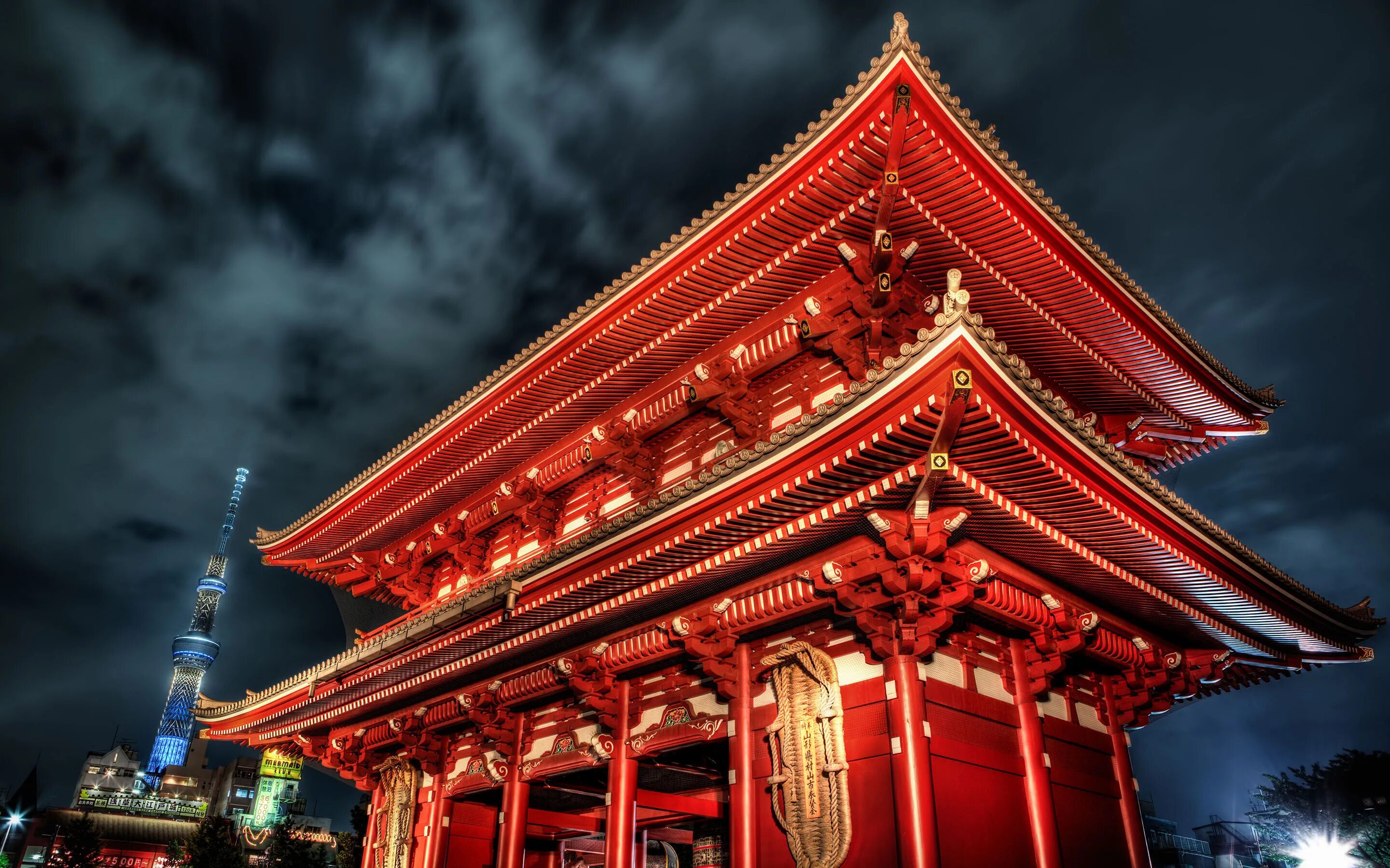 Asia build. Японская архитектура Токио. Красный храм в Токио. Храм Камейдо Токио.