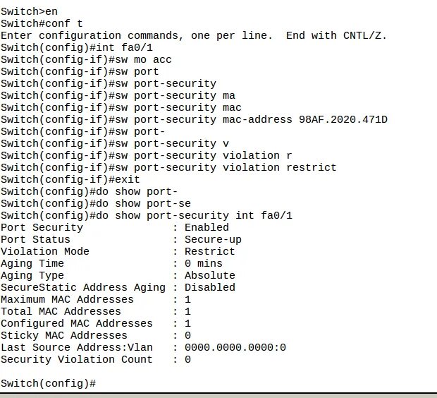 Port-Security Violation. Port Security шпаргалка. Violation Counter Cisco. Port Security пример таблицы.