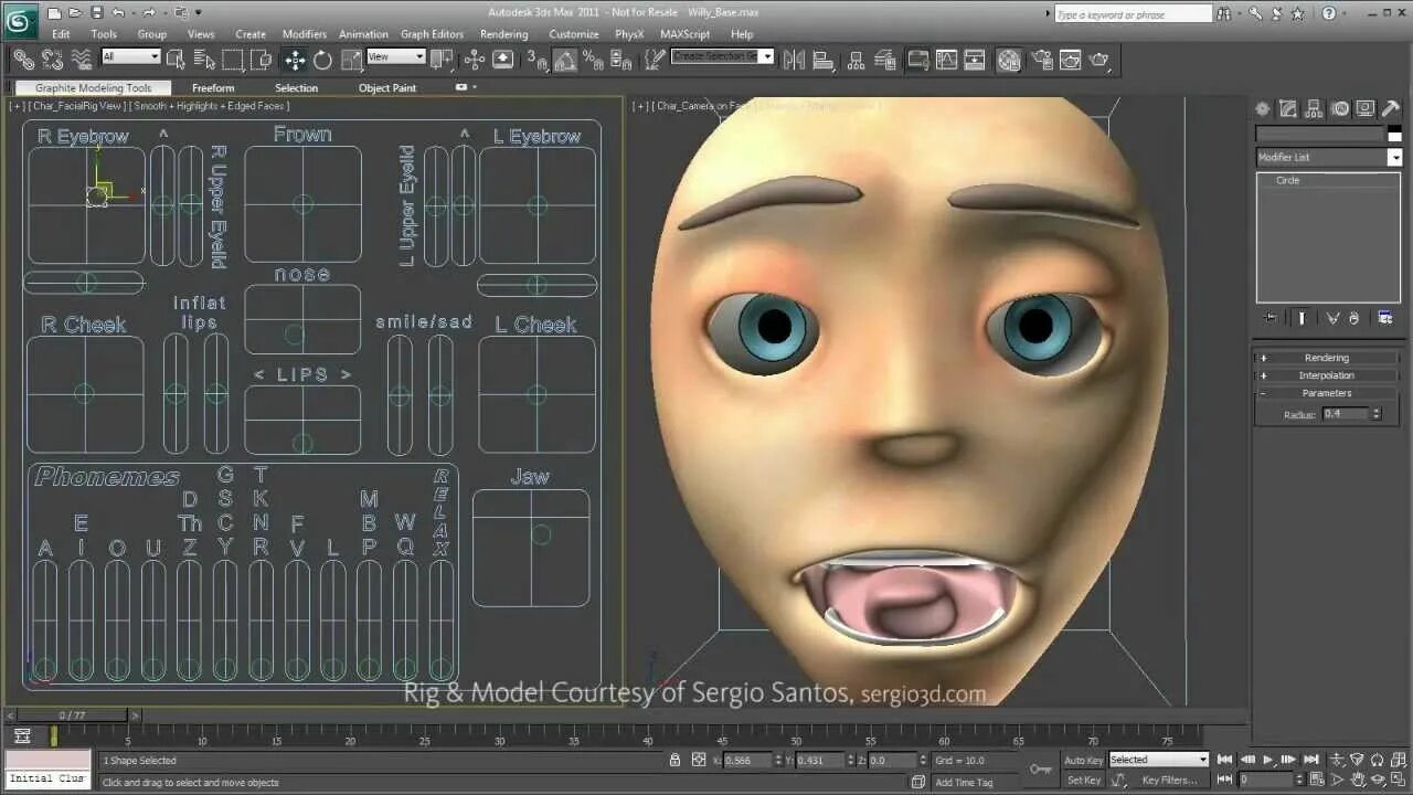 Max animation