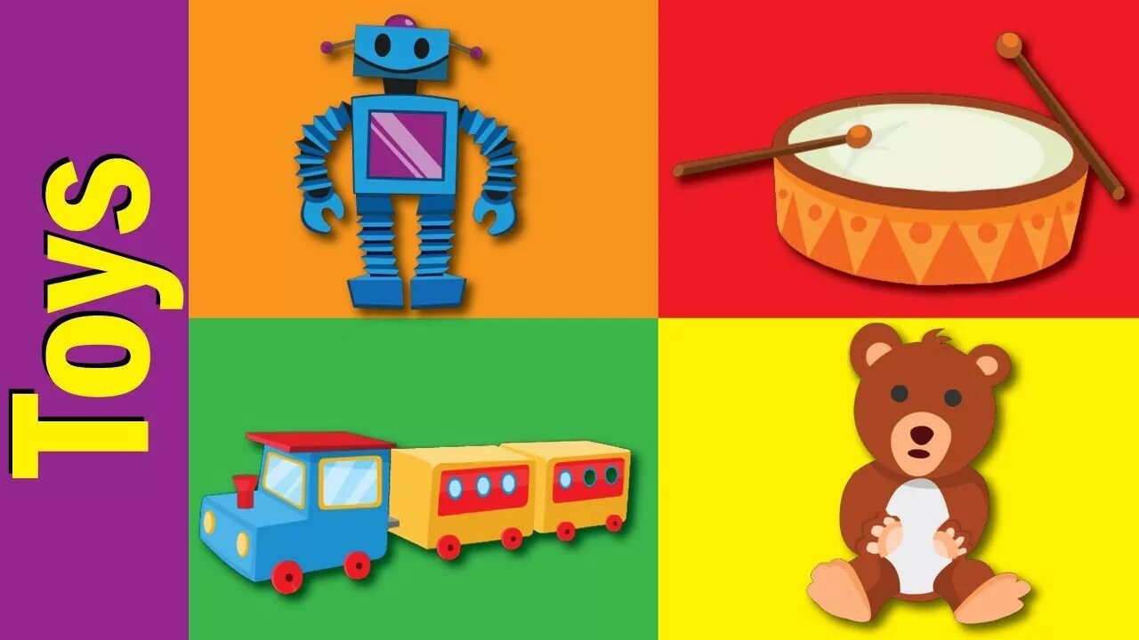 Toys flashcards