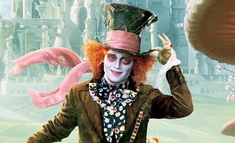 джига дрыга шляпника. безумный шляпник джонни депп. джонни депп шляпник танцует джигу дрыгу. алиса в стране чудес 2010 кот. алиса в стране чудес джига.