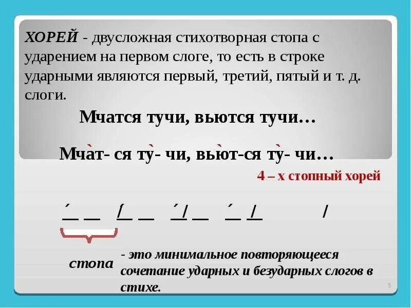Ямб хорей пушкин