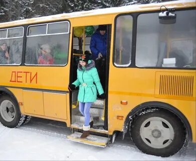 Сланцы школьный автобус