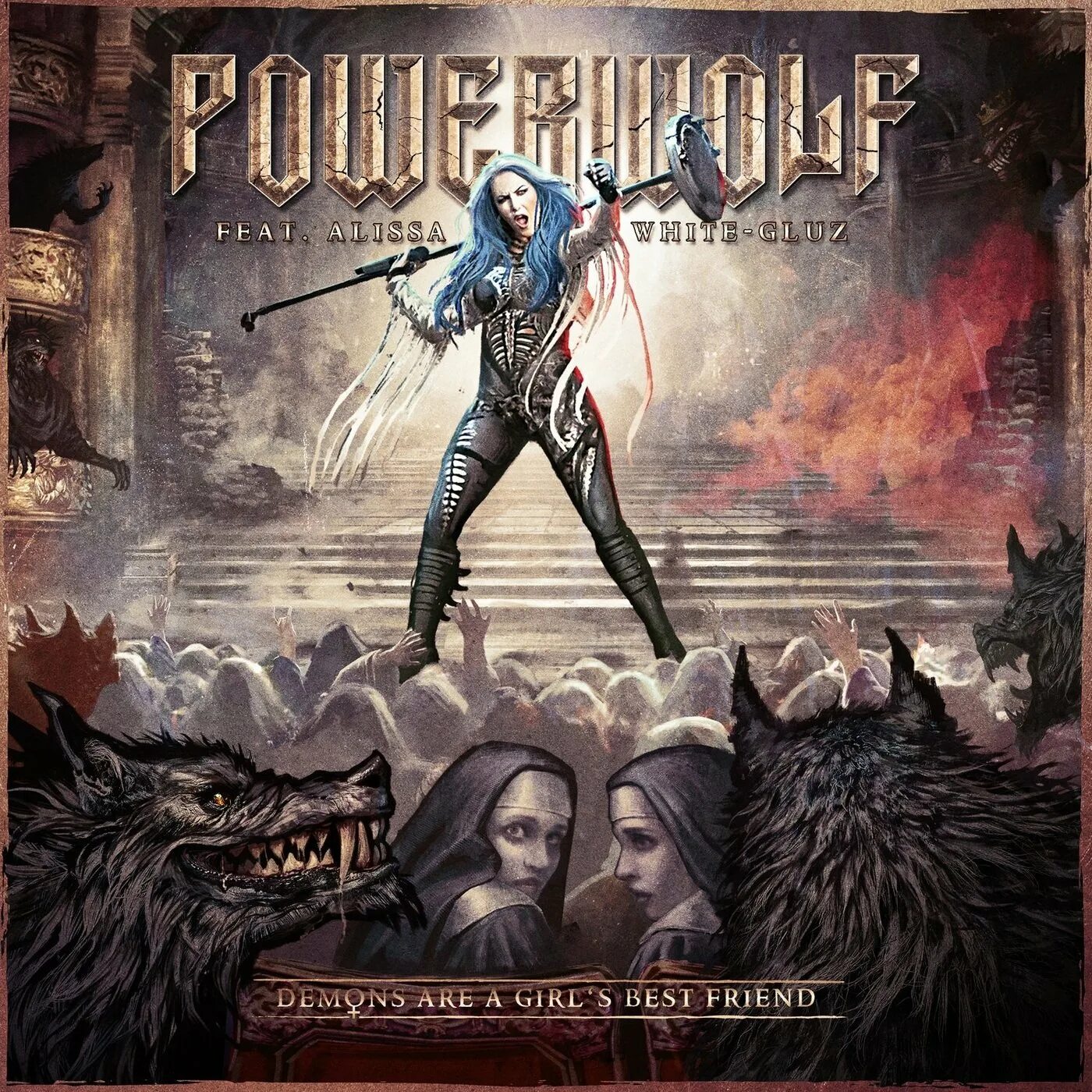 Powerwolf demons are girl s best. Powerwolf Matthew Kiichi Heafy. Alissa White-Gluz Powerwolf. Powerwolf Beast of Gévaudan. Demons are a girl's best friend Powerwolf Alissa White-Gluz.