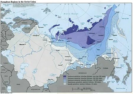 Материк на котором отсутствует многолетняя мерзлота