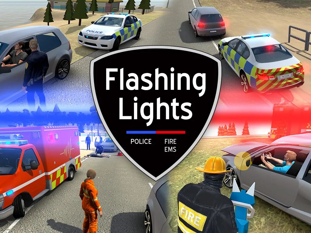Ems flash. Flashlight игра. Flashing Lights - Police Fire ems. Flashing Lights game. Игра flashing Lights Police Fire.