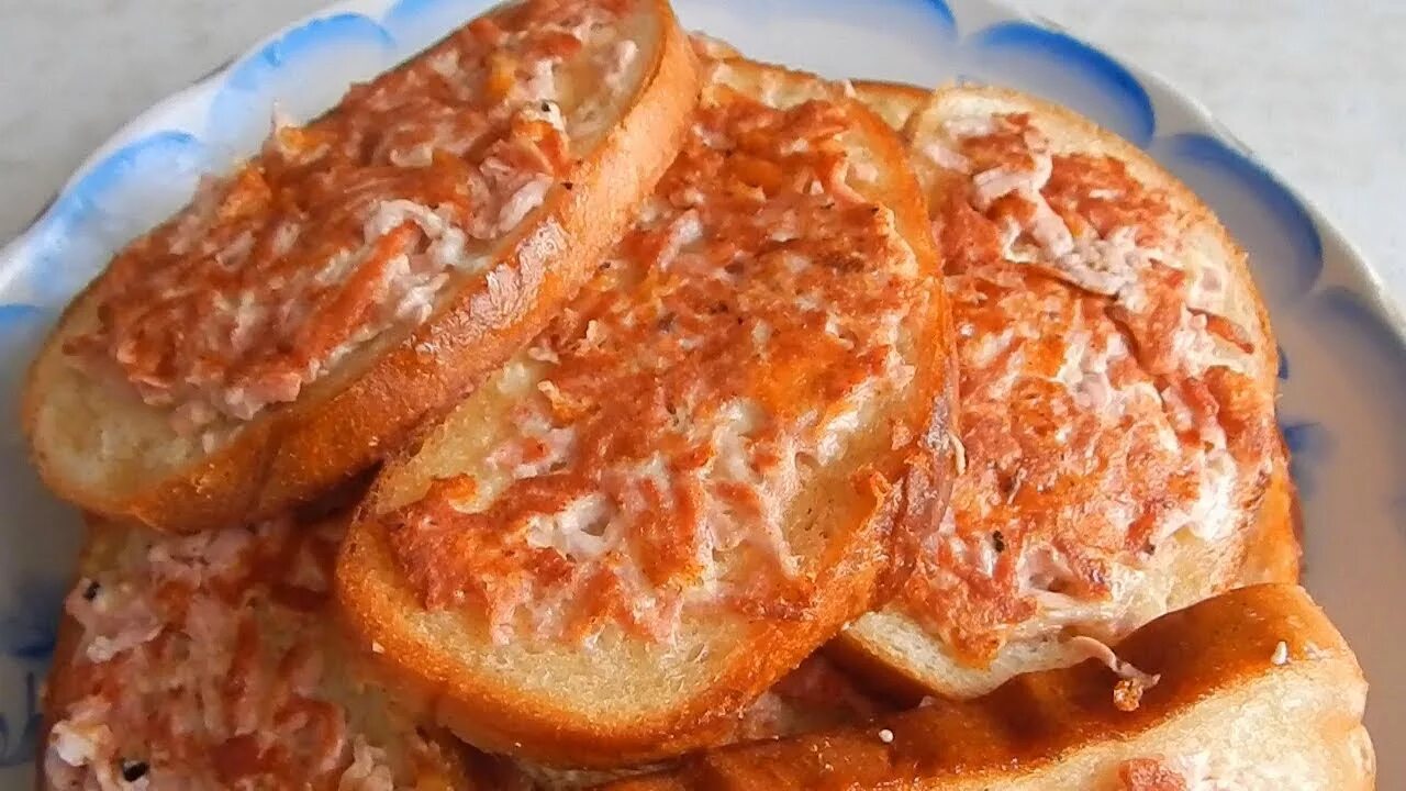 Горячие бутерброды на сковороде Poperchi Дзен