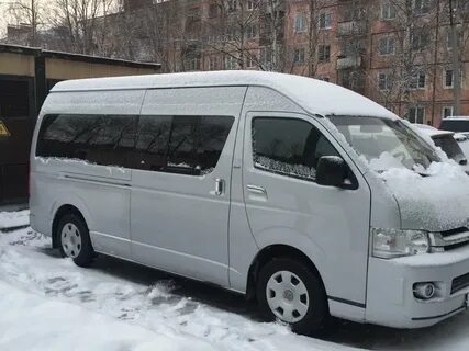 Микроавтобус тойота бу левый