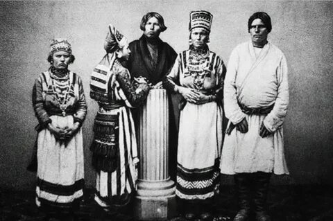 Народ мордвы эрзя