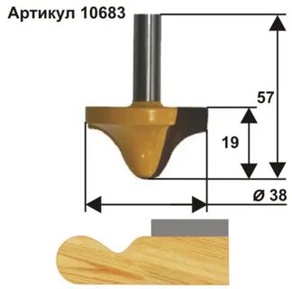 Фреза для древесины для ручного фрезера