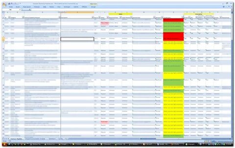 Образец дорожной карты в excel