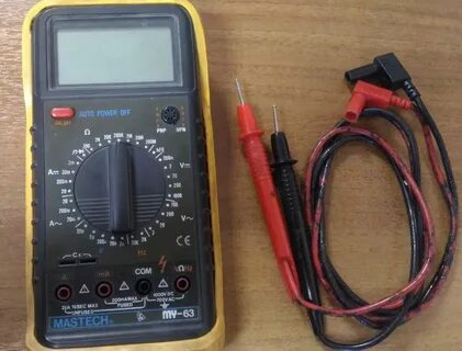 Mastech мультиметр инструкция