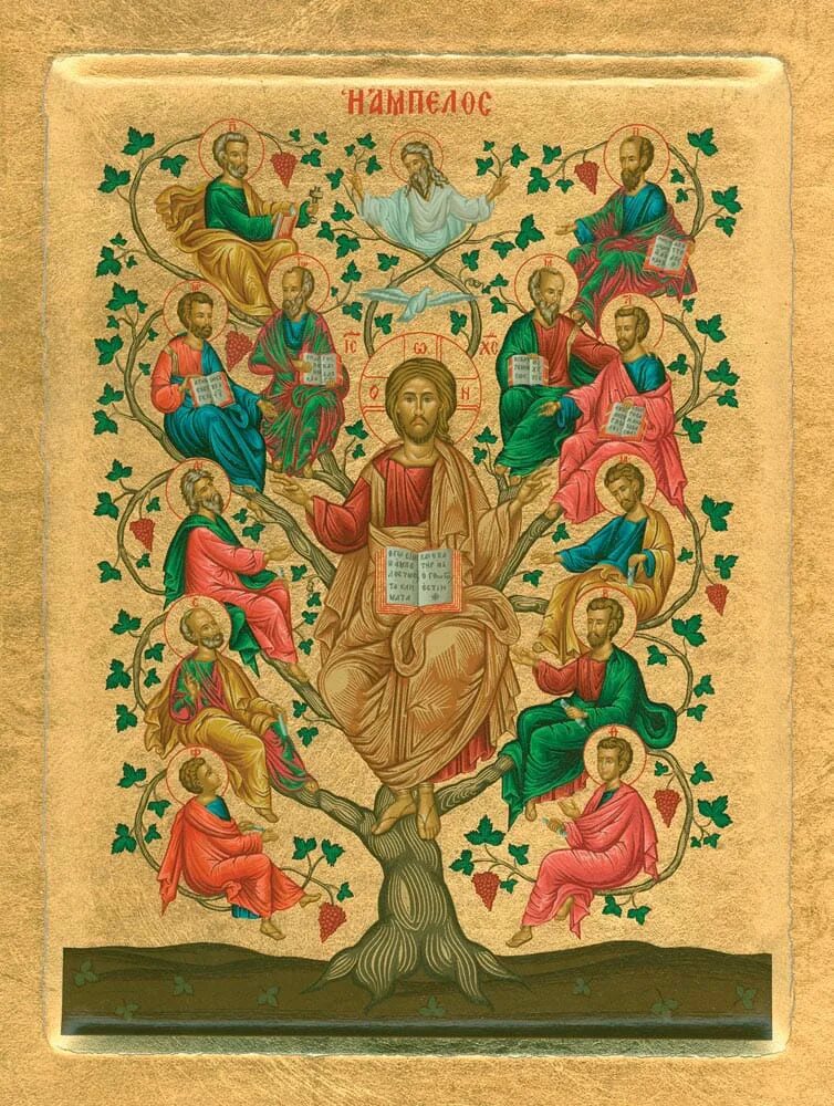 Икона спаситель лоза истинная. Икона древо жизни. Спас лоза истинная икона. Икона древо господне. Икона лоза истинная.