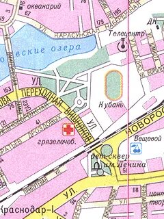 Краснодарская 21 на карте