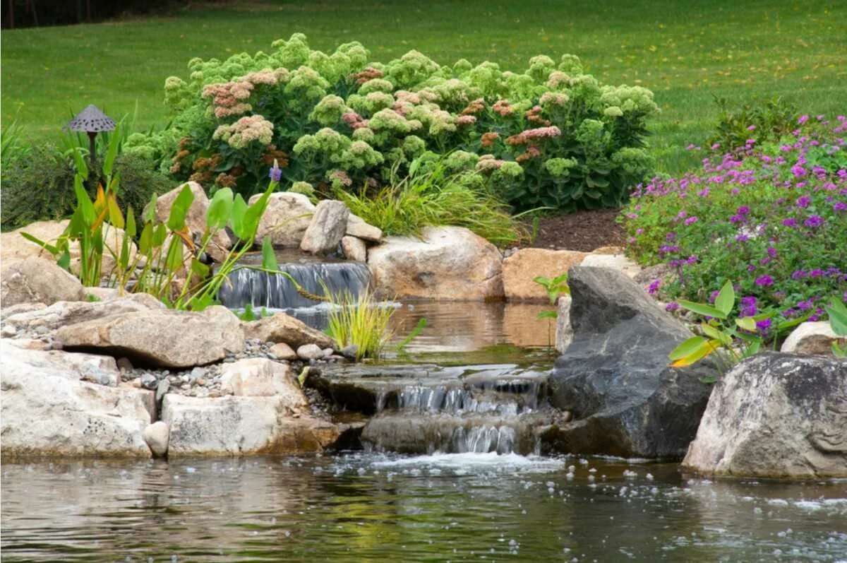 Водоем на участке. Двух водоем. Мостик через ручей. Двух водоем. Двух водоем.