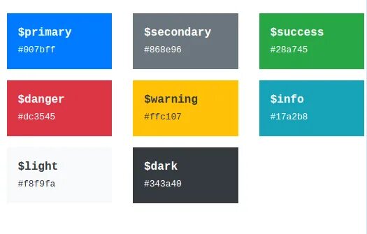 Bootstrap 5 цвета. Bootstrap 5 цвета