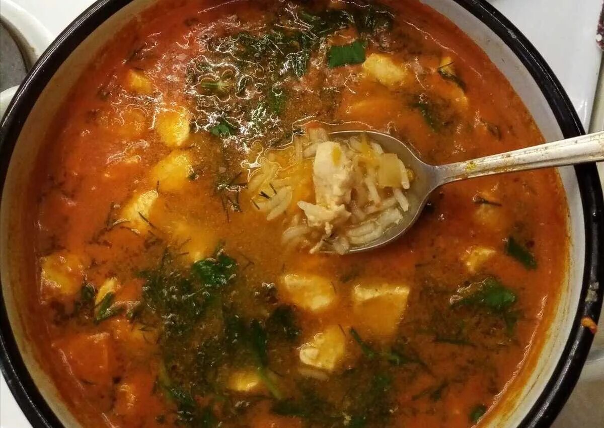 Суп курица с картошкой в кастрюле. Острый суп харчо. харчо куриный. борщ и харчо. кавказские суп харчо.