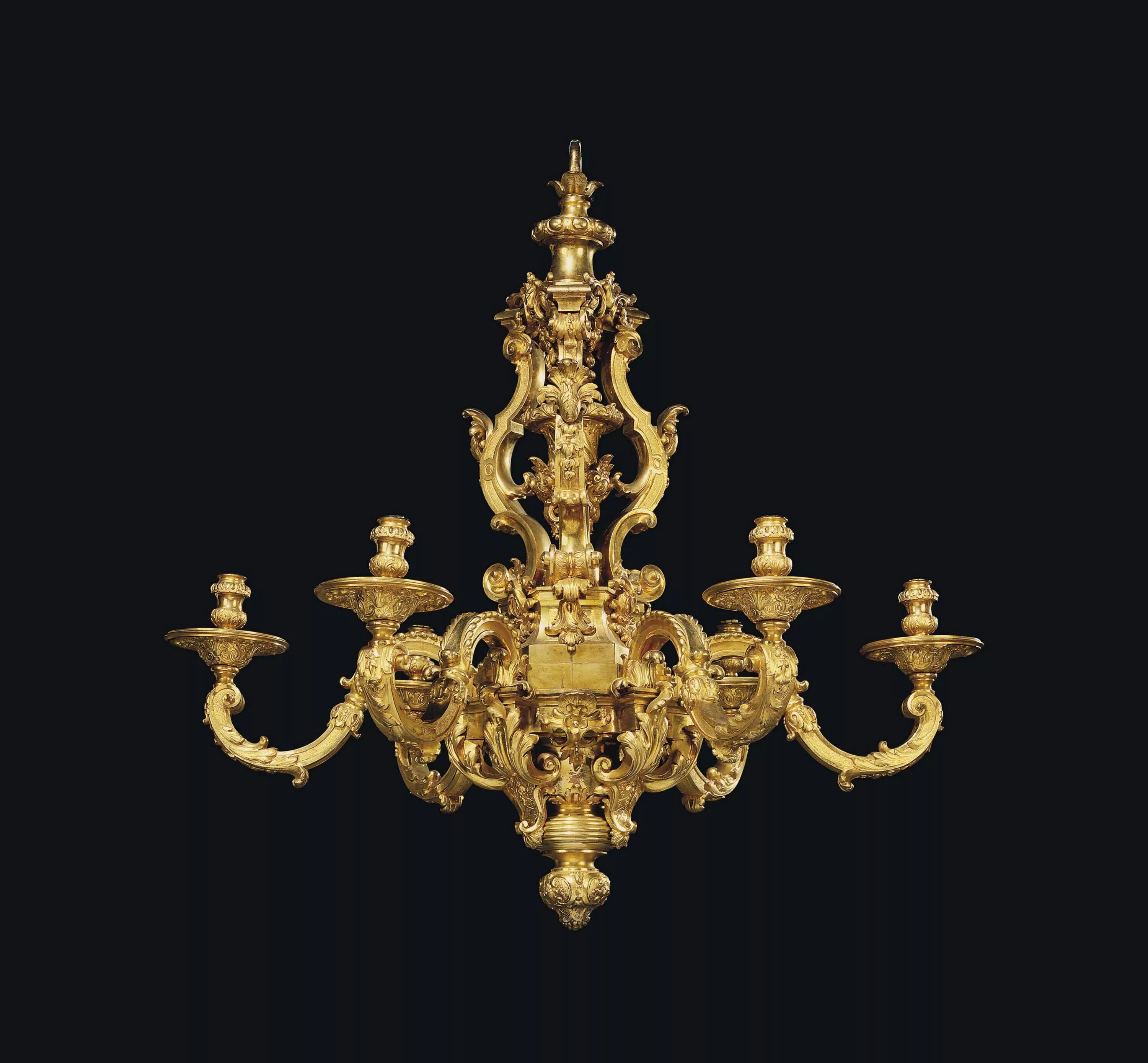 10 от 1700. Louis XIV Ormolu. Люстра Людовик 14. Паникадило 18 века. By Andre-Charles Boulle.