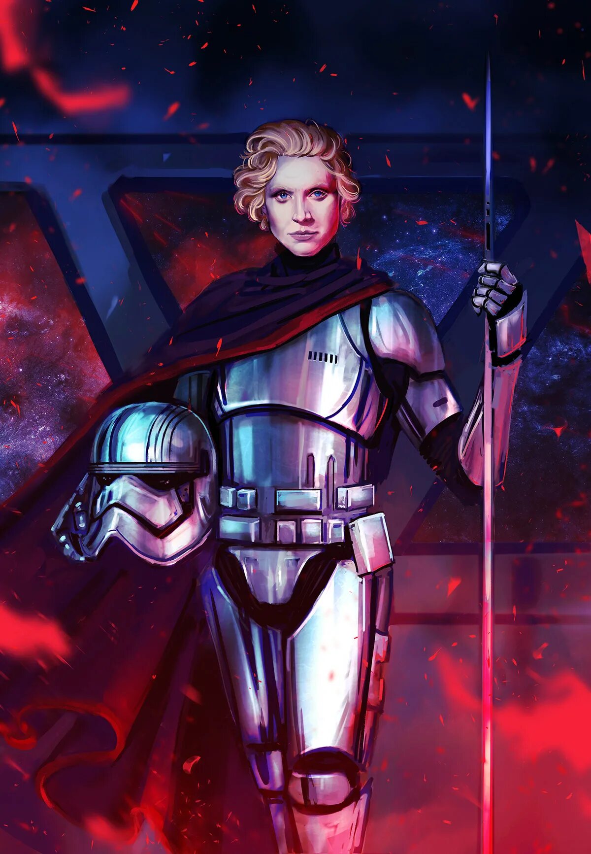 Звёздные войны пробуждение силы капитан фазма. Star wars captain. Капитан фазма звёздные. Капитан фазма. Капитан фазма звёздные войны арты.