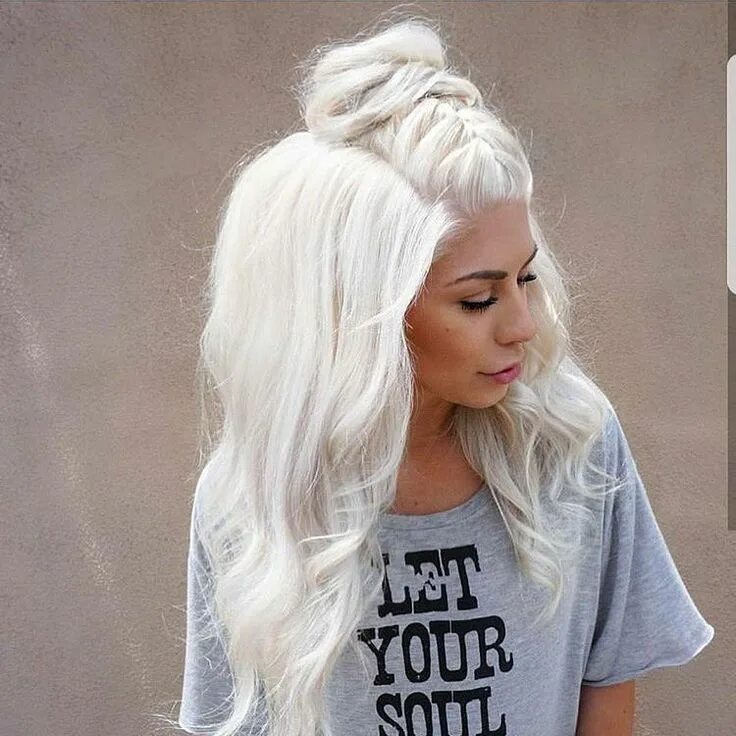 Seamless Clip-in Hair Extensions (Ash Blonde) - Luxy Hair - Luxy ® Hair Hair sty